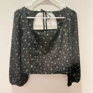 Levi’s Black Floral Longsleeve